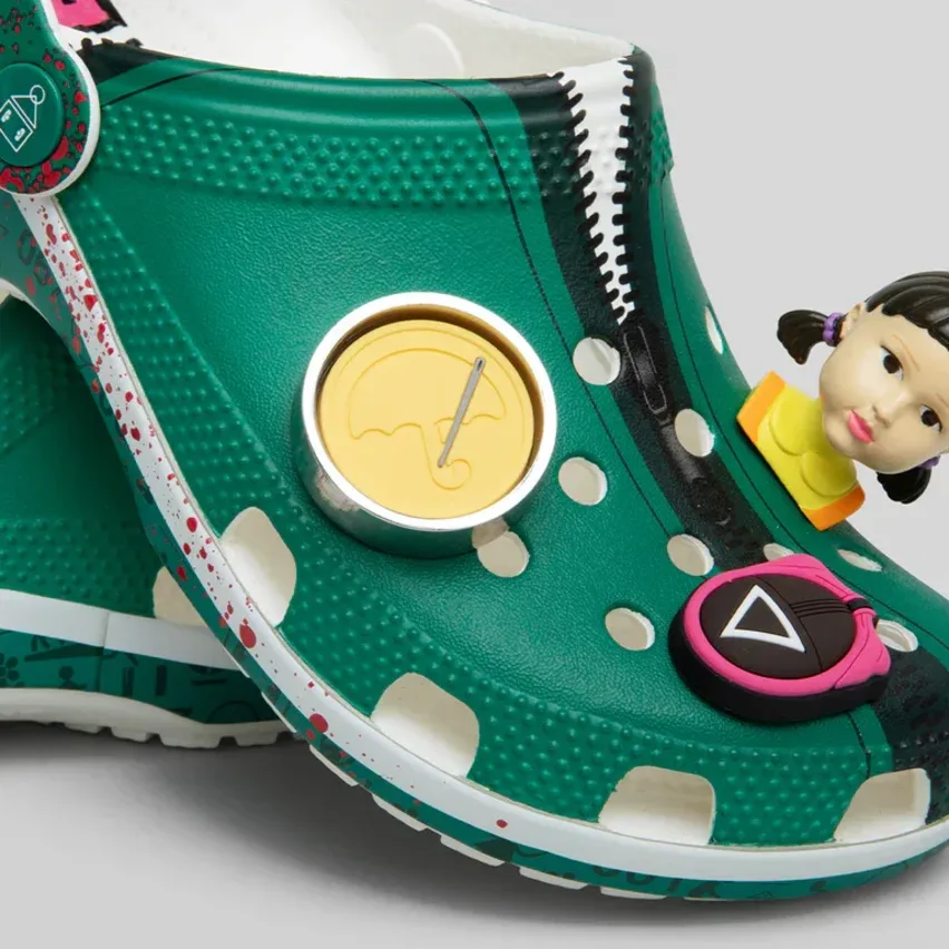 Сабо Squid Game x Crocs Classic Clog "Multi"