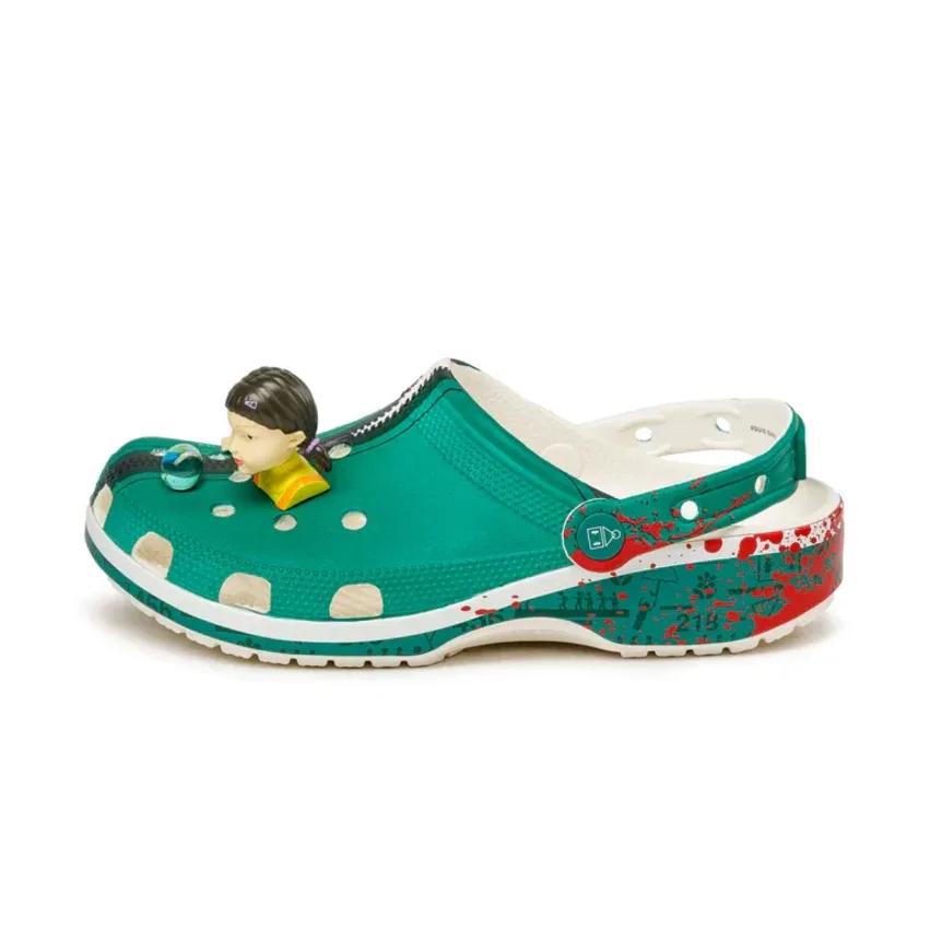 Сабо Squid Game x Crocs Classic Clog "Multi"