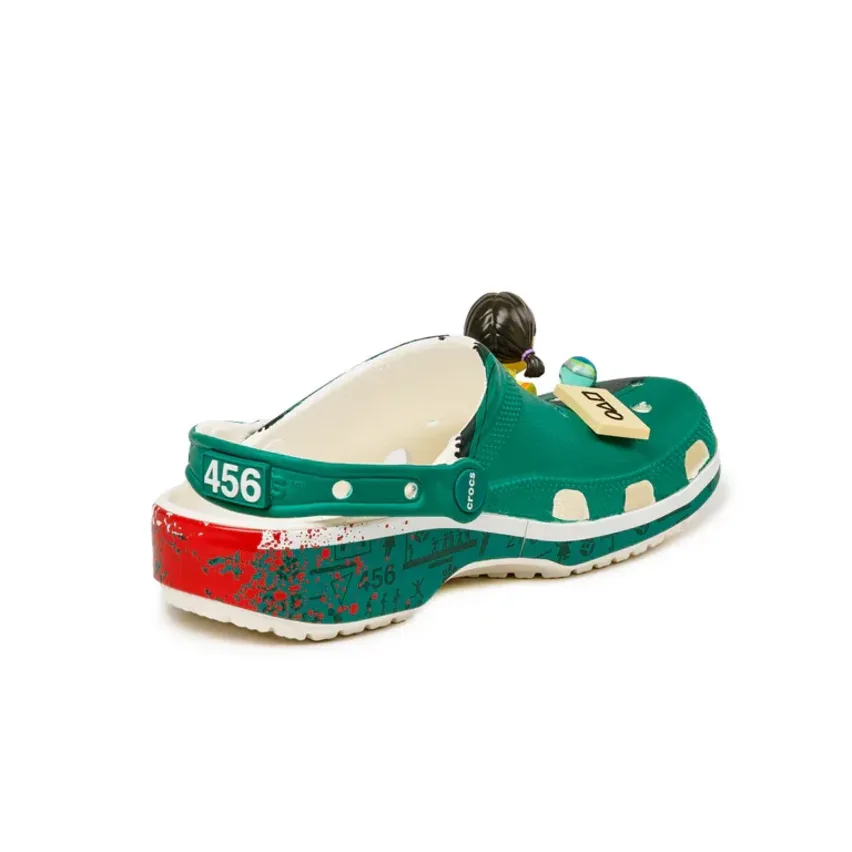 Сабо Squid Game x Crocs Classic Clog "Multi"