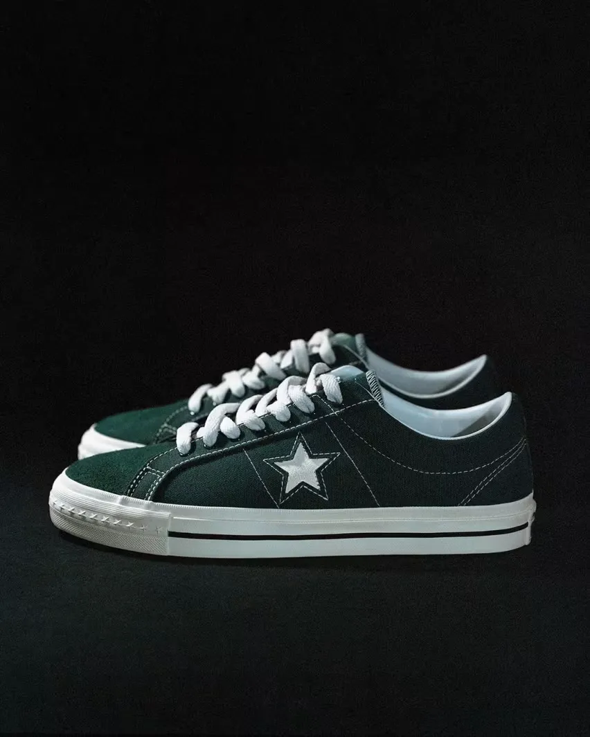 Ретро-стиль скейтбординга в коллекции thisisneverthat x Converse One Star Pro «Trekking Green»