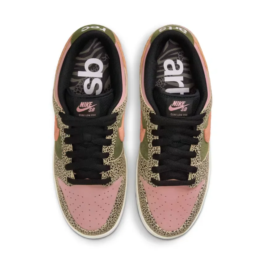 22 июля будет выпущена модель Arts-Rec x Nike SB Dunk Low, вдохновлённая зоопарком Сан-Диего