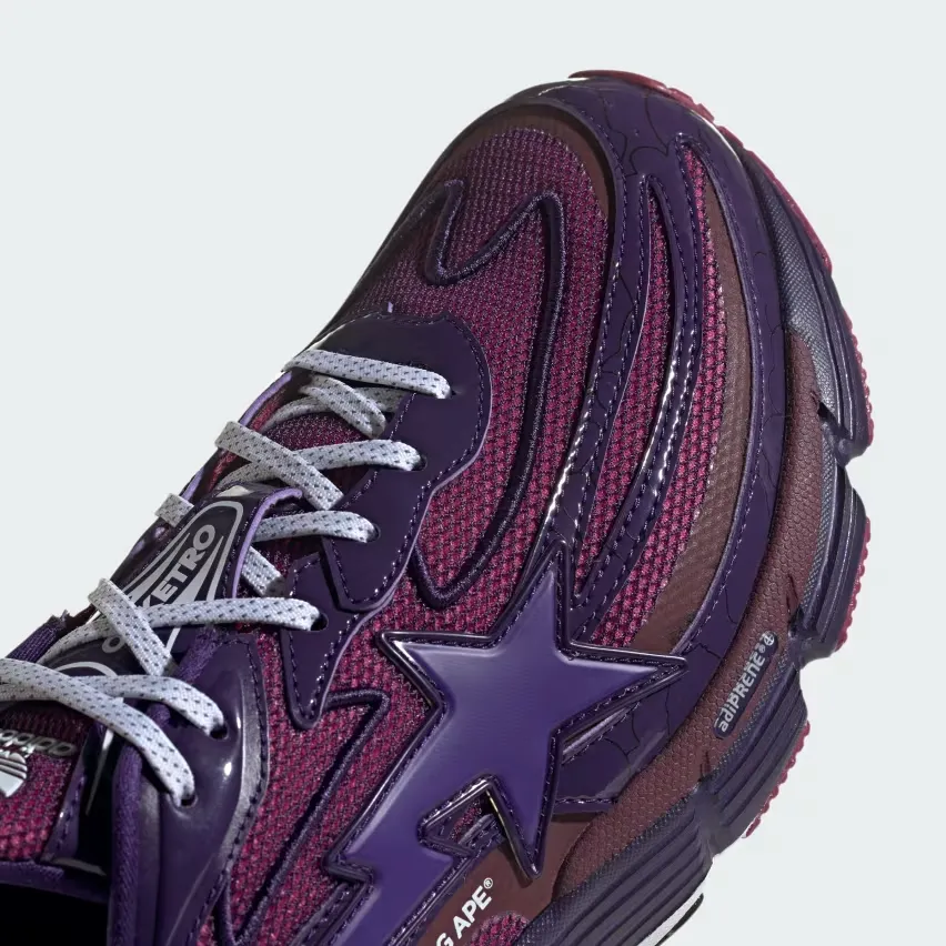 Три цветовых решения кроссовок Orketro от BAPE и Adidas