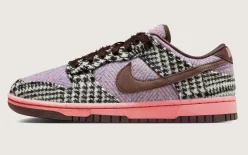 Harris Tweed x Nike Dunk Low «Denim Turquoise»