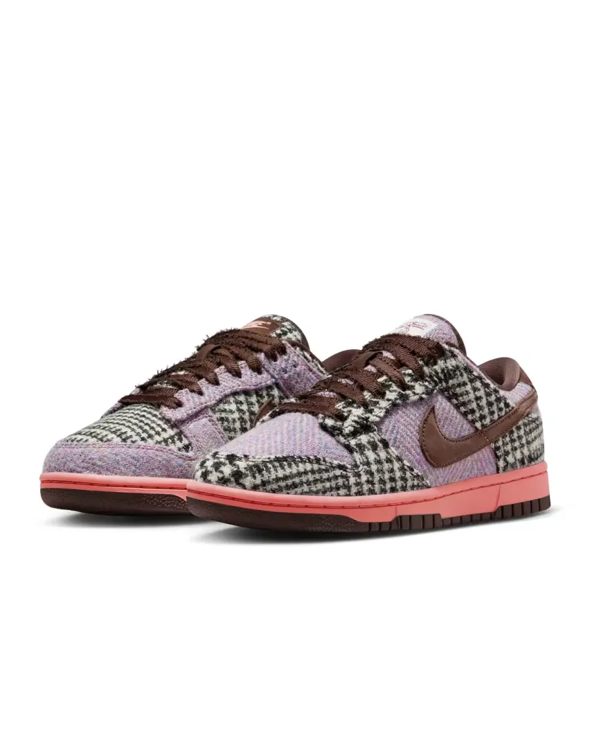 8 августа Nike представит Dunk в новом исполнении из ткани Harris Tweed в цвете «Denim Turquoise»