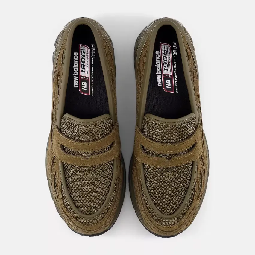 30 июля New Balance выпускает две новые модели лоферов 1906 в цветах "Bisque" и "Woodland"