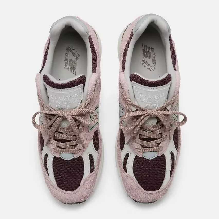 Милые, мягкие и стильные: 31 июля модель New Balance 991 Made in UK будет представлена в двух расцветках «Grape Sorbet»