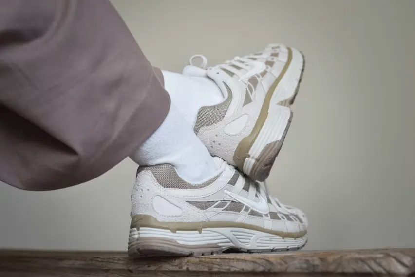 Кроссовки Nike P-6000 в красивой осенней цветовой гамме «Light Orewood Brown»