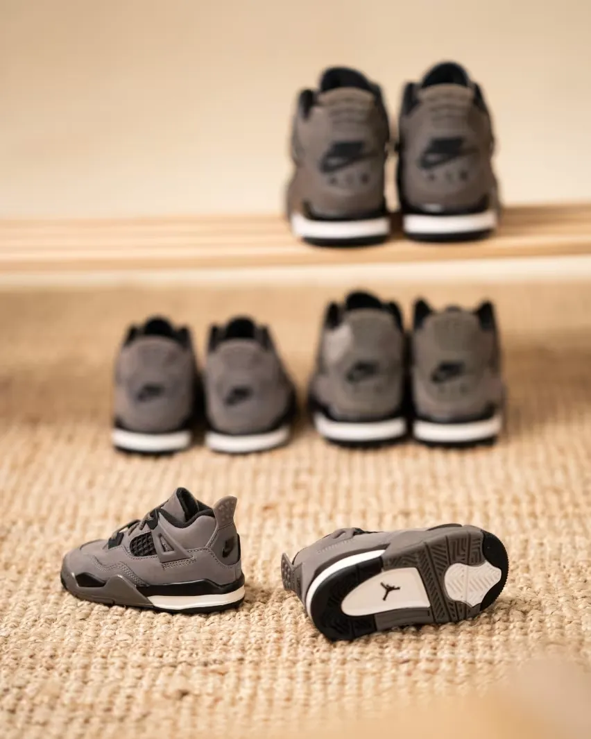 Кроссовки Air Jordan 4 Retro «Cave Stone» для всей семьи поступят в продажу 21 августа
