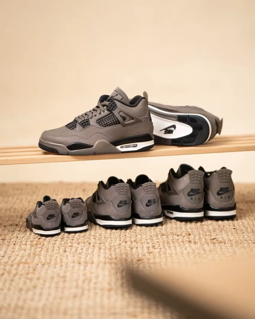 Кроссовки Air Jordan 4 Retro «Cave Stone» для всей семьи поступят в продажу 21 августа