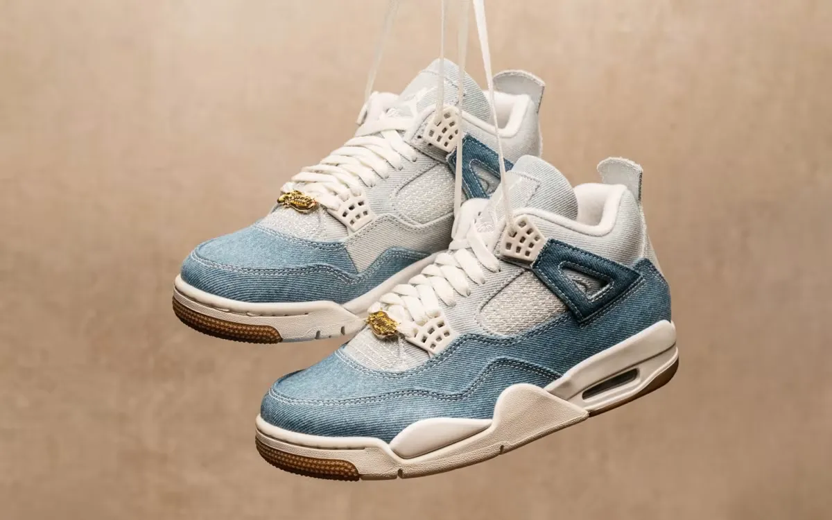 Сегодня, 21 августа 2025 года в продажу поступят кроссовки Air Jordan 4 Retro «Worn Blue Denim»