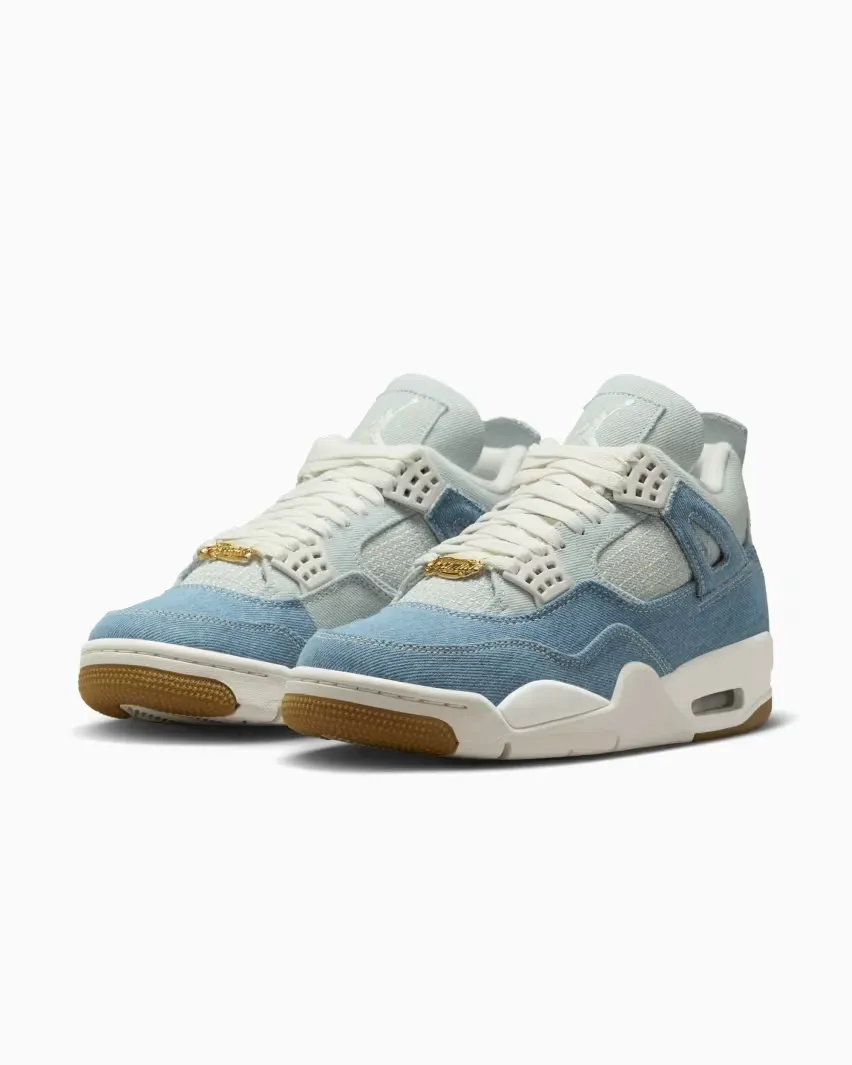 Сегодня, 21 августа 2025 года в продажу поступят кроссовки Air Jordan 4 Retro «Worn Blue Denim»