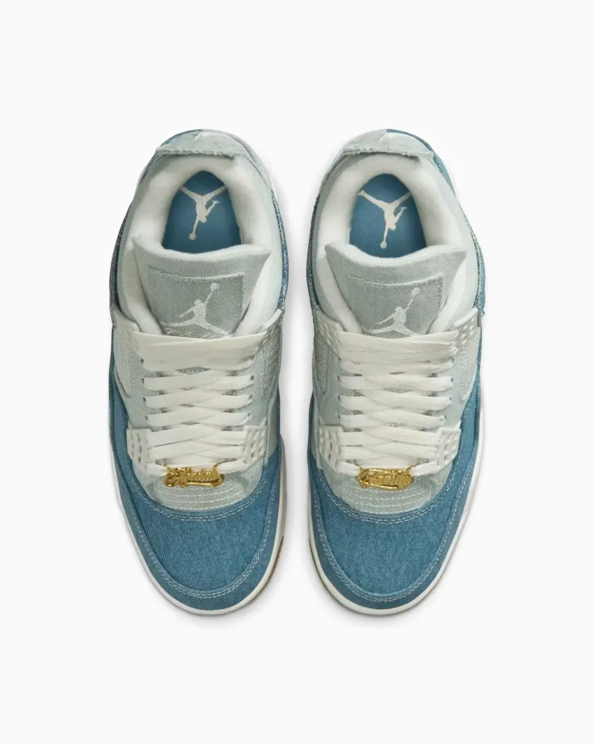 Сегодня, 21 августа 2025 года в продажу поступят кроссовки Air Jordan 4 Retro «Worn Blue Denim»