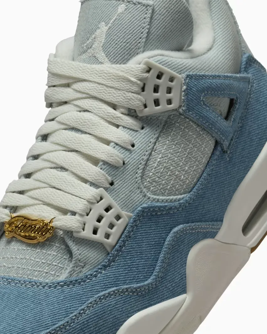 Сегодня, 21 августа 2025 года в продажу поступят кроссовки Air Jordan 4 Retro «Worn Blue Denim»