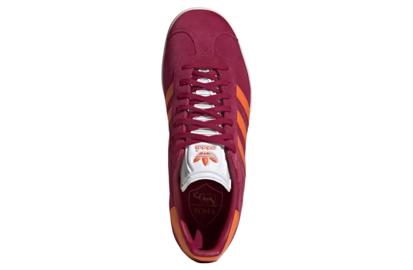 Специальная версия кроссовок Gazelle от Adidas и AS Roma