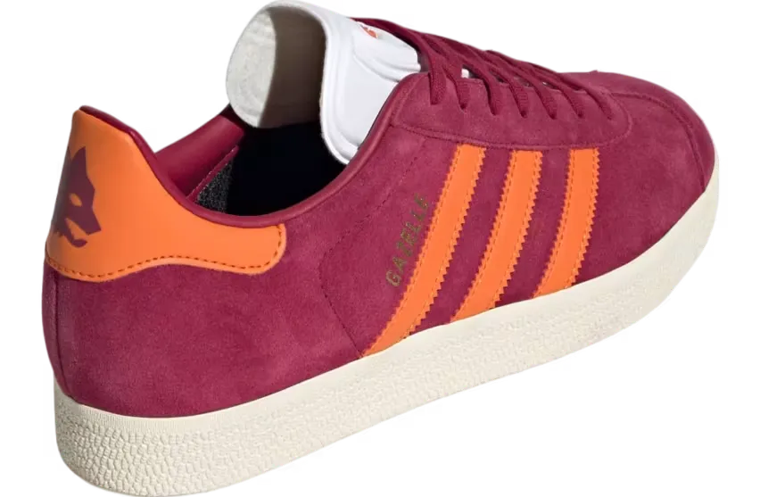Специальная версия кроссовок Gazelle от Adidas и AS Roma