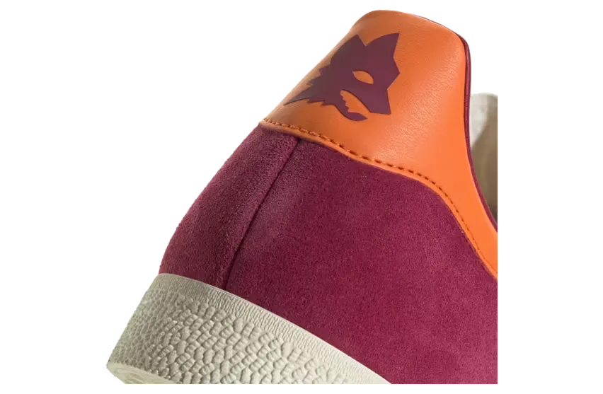 Специальная версия кроссовок Gazelle от Adidas и AS Roma