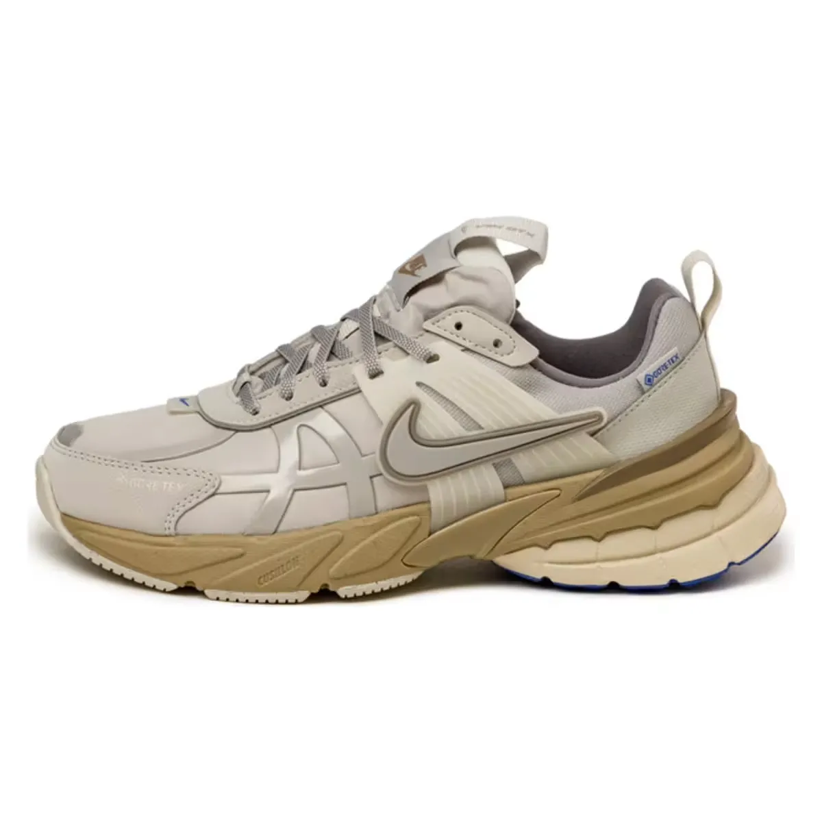 Кроссовки Nike Gore-Tex V2K Run в цветовой гамме "Light Iron Ore"