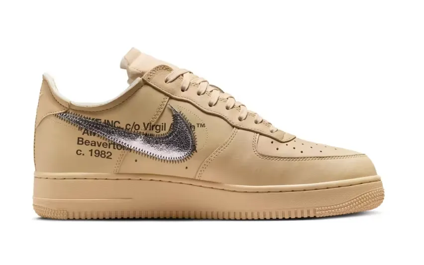 Осенью этого года выйдет модель Off-White x Nike Air Force 1 Low «Sesame»