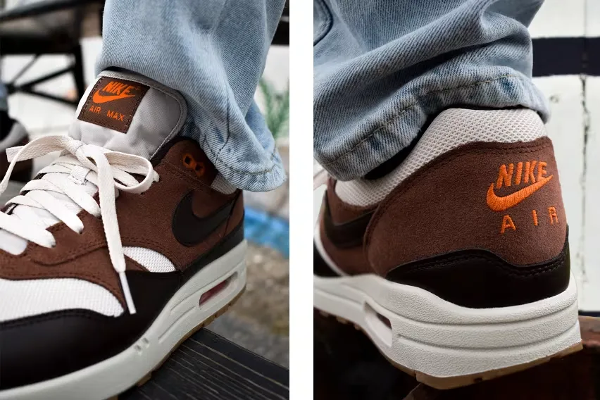 Осеннее настроение с кроссовками Nike Air Max 1 Essential «Brown Orange»