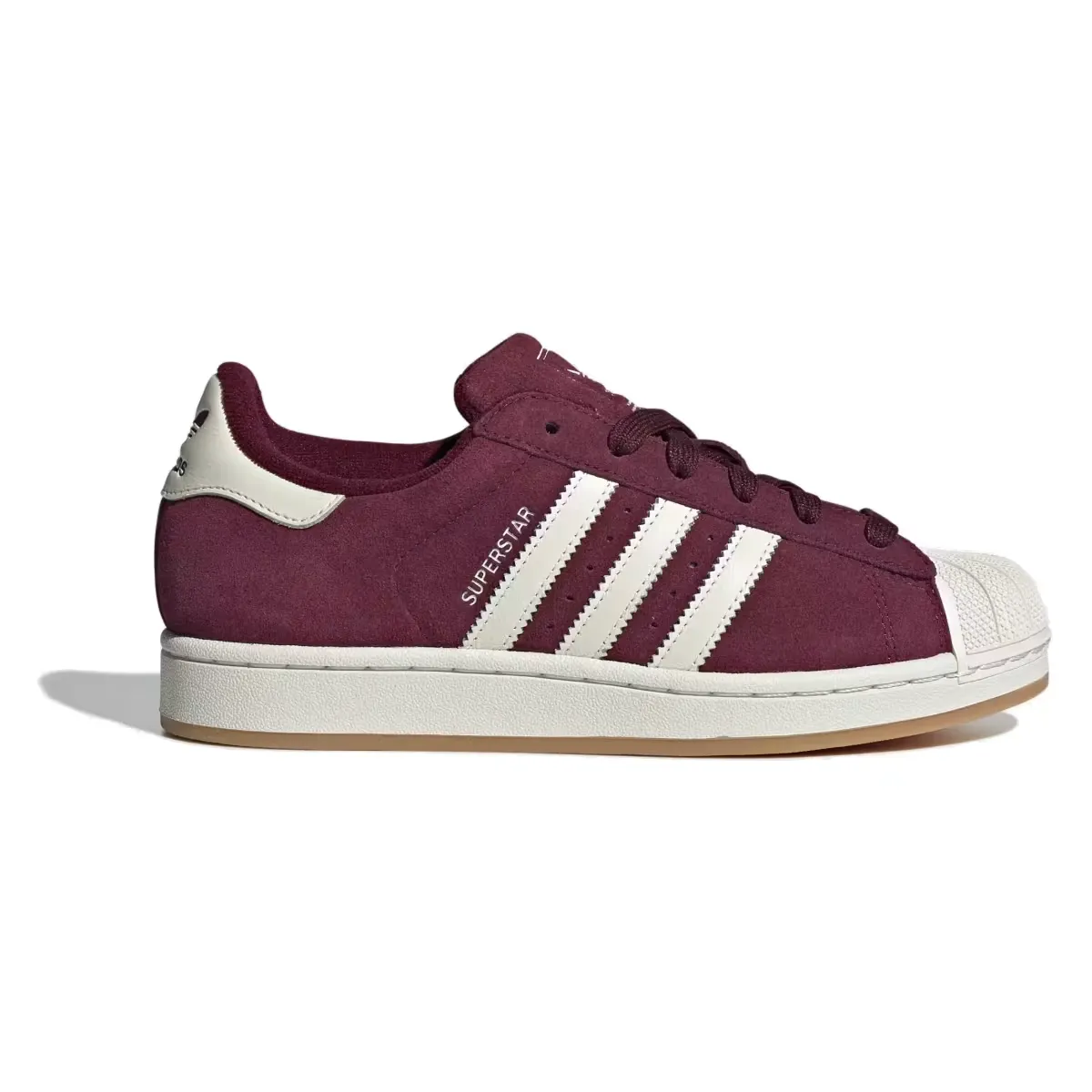 Модный цвет этого осени! Что вы думаете о прекрасных кроссовках adidas Superstar «Maroon Off White»?