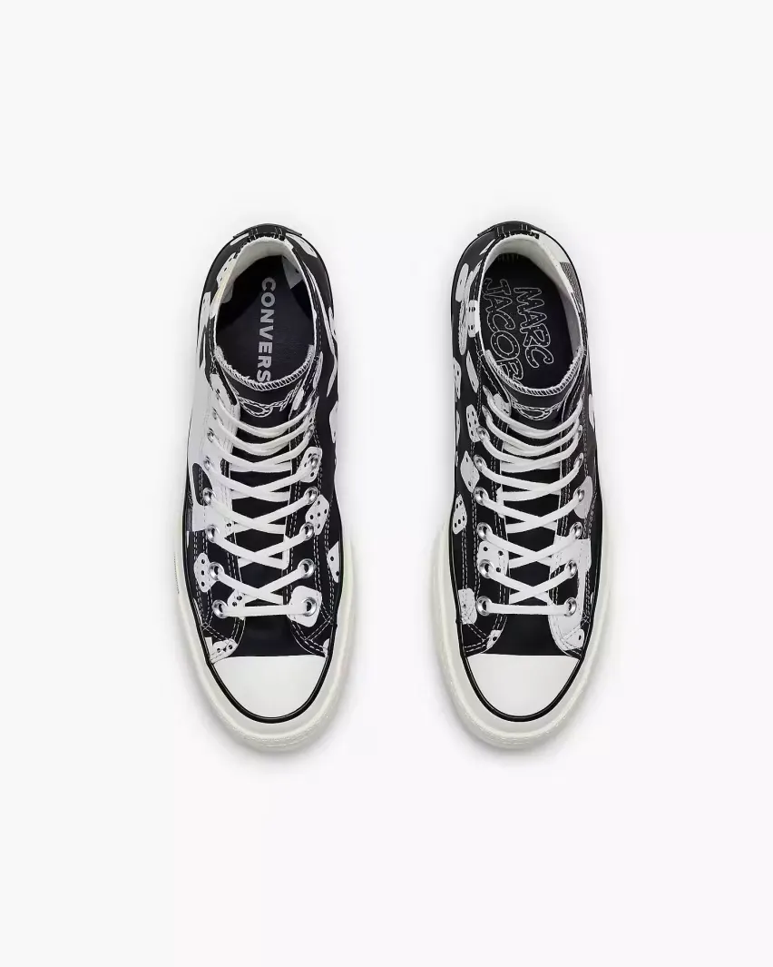 Marc Jacobs и Converse объединяют искусство и кроссовки в трёх креативных моделях Chuck 70