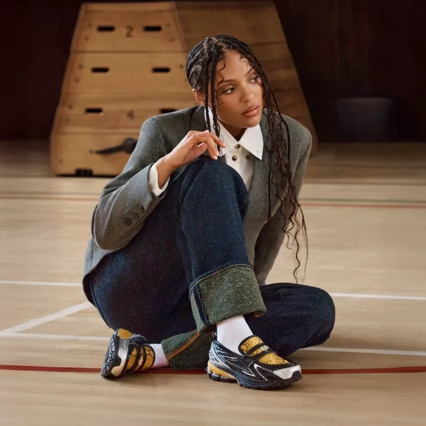 Самые роскошные лоферы New Balance на сегодняшний день - GANNI x New Balance 1906L «Fall Leaf»