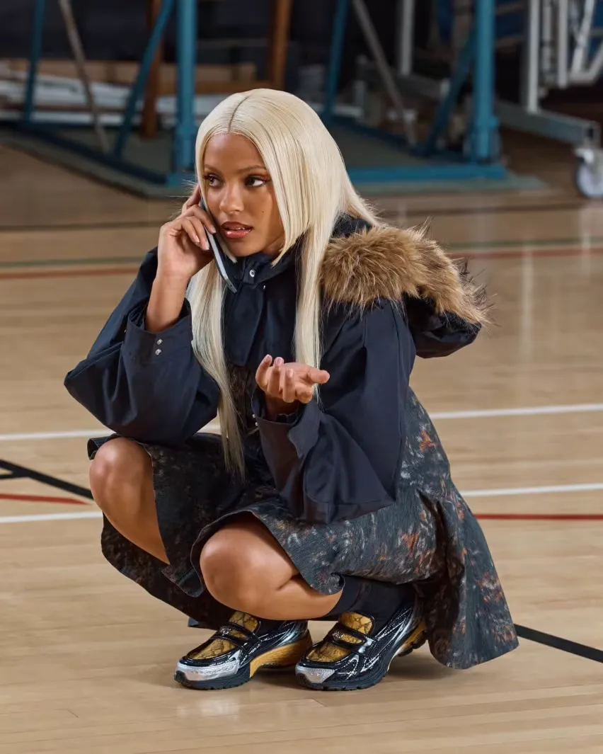 Самые роскошные лоферы New Balance на сегодняшний день - GANNI x New Balance 1906L «Fall Leaf»