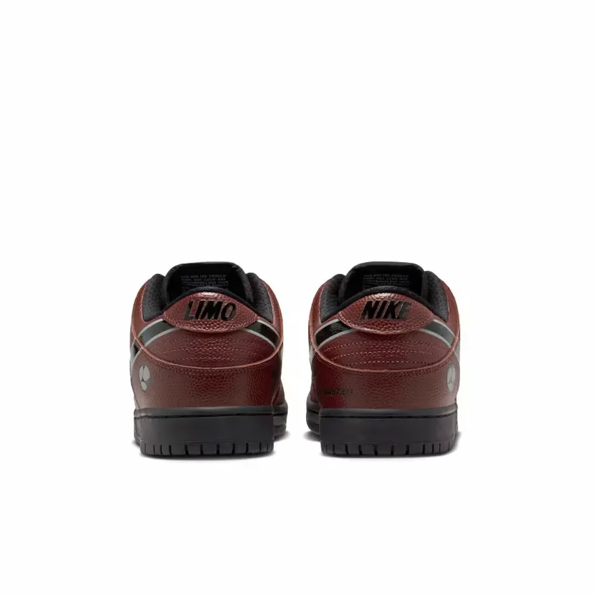Кроссовки Limosine x Nike SB Dunk Low «Brown and Black» черпают вдохновение в американском футболе