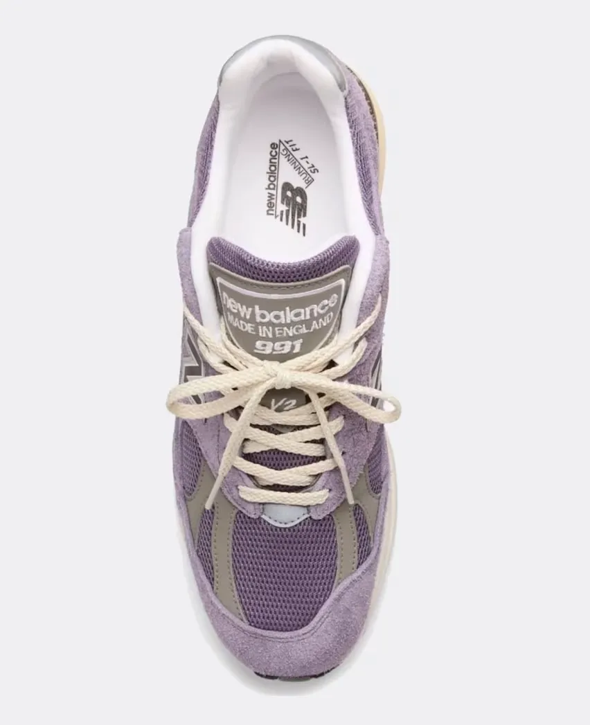 Говоря о красивых цветовых решениях: 11 сентября New Balance представит модель Made in UK 991v2 в цвете «Purple Sage»