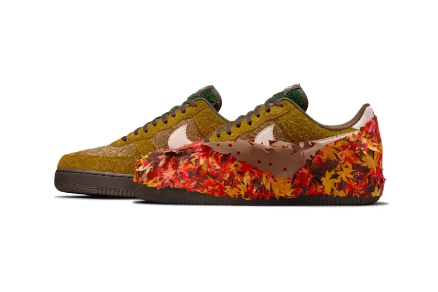 Nike приносит осень к вашим ногам с Air Force 1 «Leaf Camo»