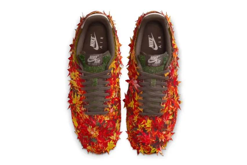 Nike приносит осень к вашим ногам с Air Force 1 «Leaf Camo»