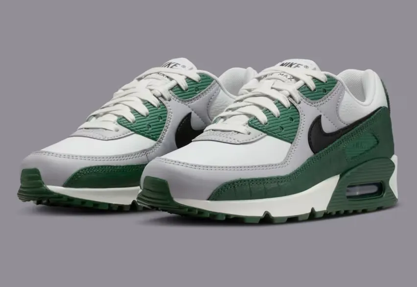 Прекрасный крокодиловый принт и осенние цвета объединились в модели Nike Air Max 90 «Fir Croc»