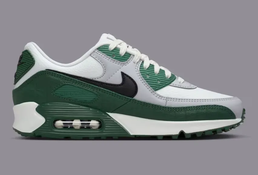 Прекрасный крокодиловый принт и осенние цвета объединились в модели Nike Air Max 90 «Fir Croc»
