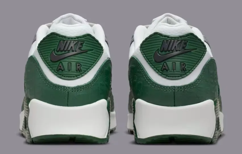 Прекрасный крокодиловый принт и осенние цвета объединились в модели Nike Air Max 90 «Fir Croc»