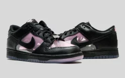 Nike Dunk Low Retro Premium «Black Pink Rise»
