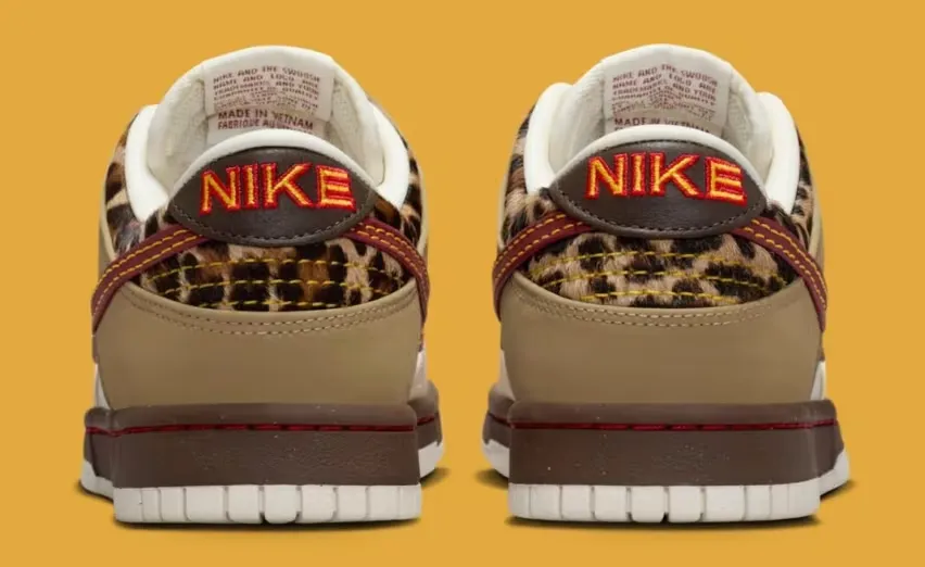 Nike представляет осеннее обновление кроссовок Dunk Low «Khaki Leopard» с нотками сафари