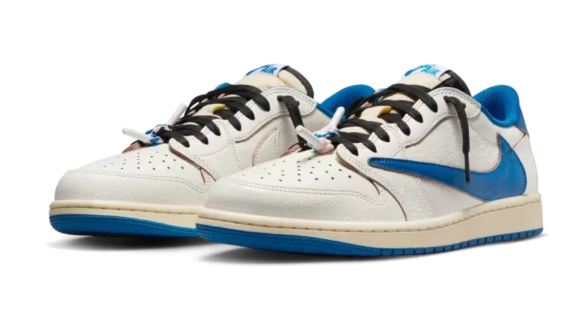 Jordan подтверждает дату выхода кроссовок Travis Scott x Fragment x Air Jordan 1 Low OG «Military Blue»