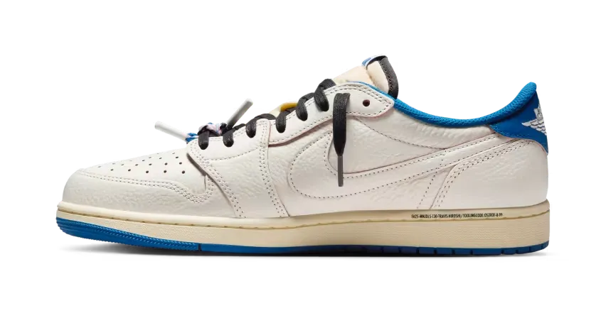 Jordan подтверждает дату выхода кроссовок Travis Scott x Fragment x Air Jordan 1 Low OG «Military Blue»