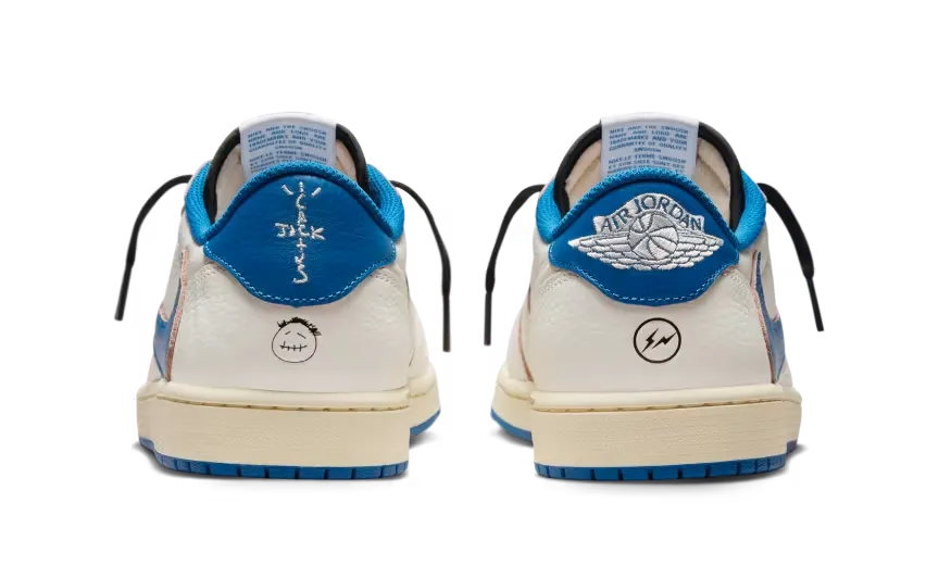 Jordan подтверждает дату выхода кроссовок Travis Scott x Fragment x Air Jordan 1 Low OG «Military Blue»