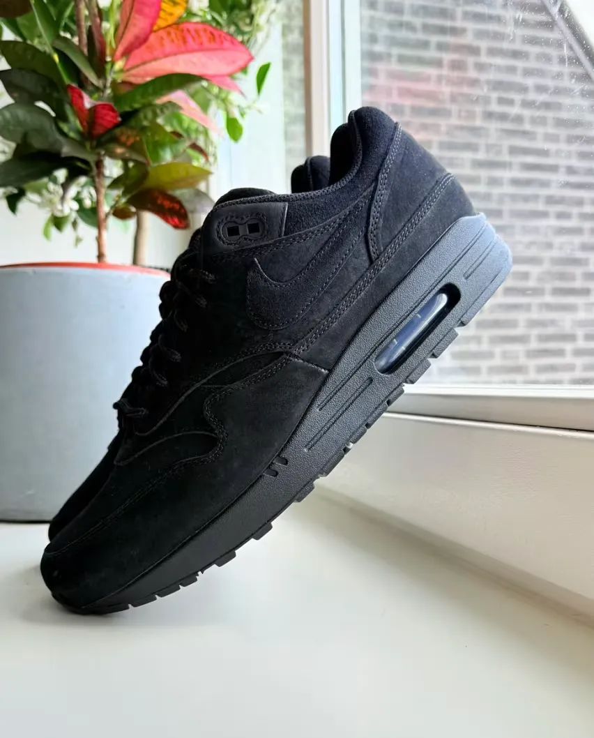 Кроссовки Nike Air Max 1 «Black Cat» поднимают минимализм на новый уровень
