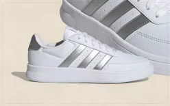 adidas Breaknet 2.0 White Silver Metallic