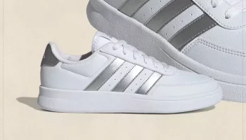 adidas Breaknet 2.0 White Silver Metallic