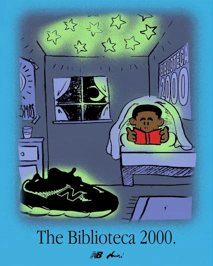 Aminé x New Balance ABZORB 2000 «Biblioteca» уже в продаже!
