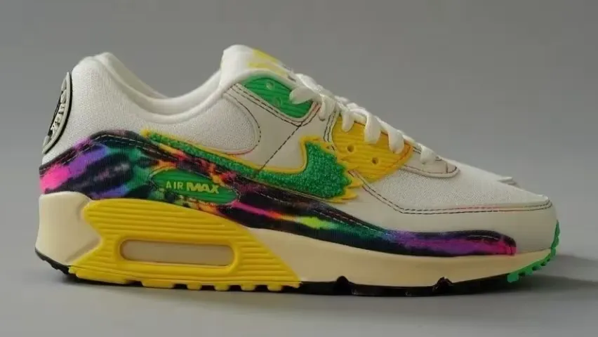 Grateful Dead и Oregon Ducks объединились с Nike для создания яркой модели Air Max 90 «Grateful Ducks»