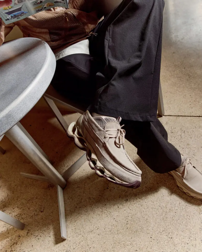 Кроссовки Mizuno Wave Prophecy Moc Suede «Taupe» — это сочетание технологий и роскоши