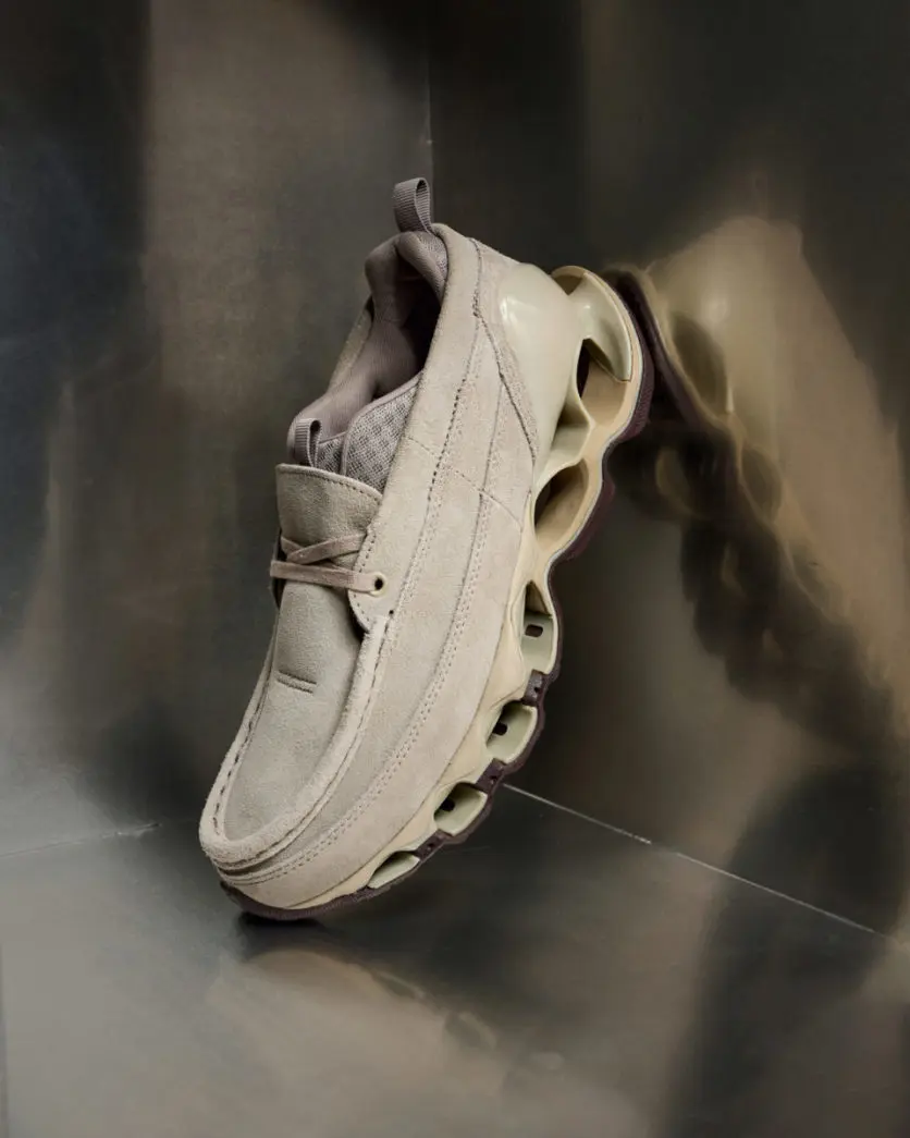 Кроссовки Mizuno Wave Prophecy Moc Suede «Taupe» — это сочетание технологий и роскоши