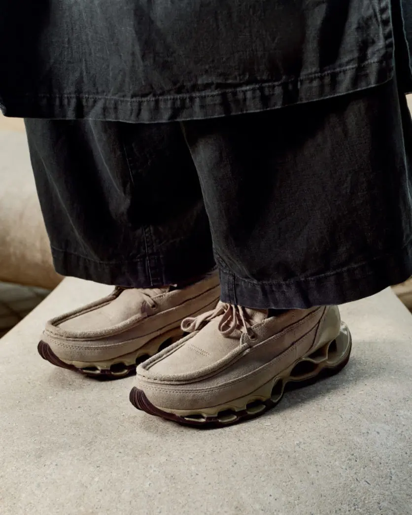 Кроссовки Mizuno Wave Prophecy Moc Suede «Taupe» — это сочетание технологий и роскоши