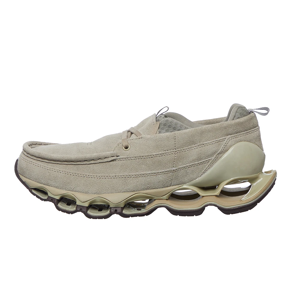 Кроссовки Mizuno Wave Prophecy Moc Suede «Taupe» — это сочетание технологий и роскоши