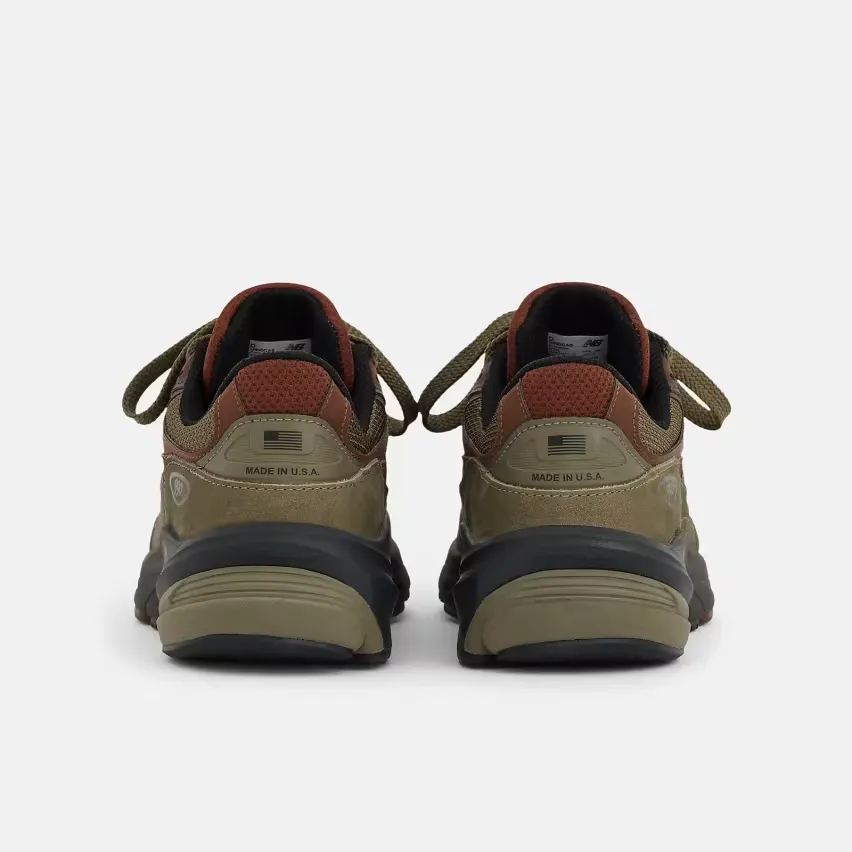 Осенние цвета в своём лучшем проявлении: кроссовки New Balance 990v6 Made in USA «Dark Camo» и «Driftwood»