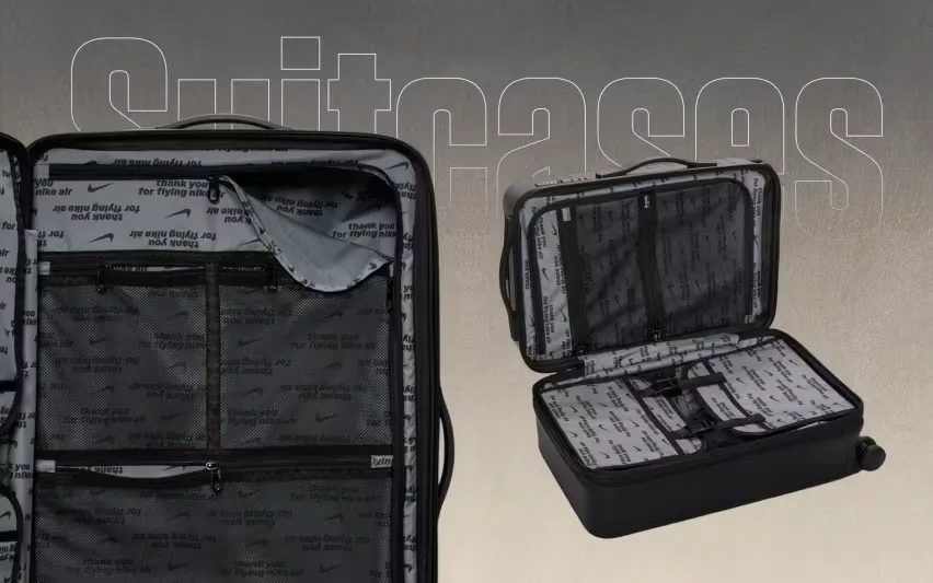 Скоро вы сможете путешествовать стильно с новыми чемоданами Nike Air Force 1